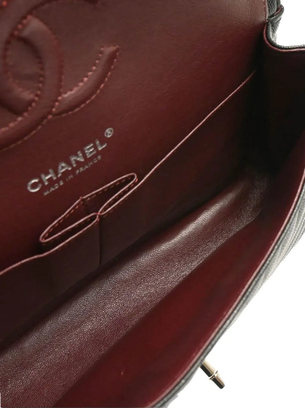 Chanel Pre Owned 2017 Medium Classic Double Flap Shoulder Bag — Same as shown — Size One Size — Detail View