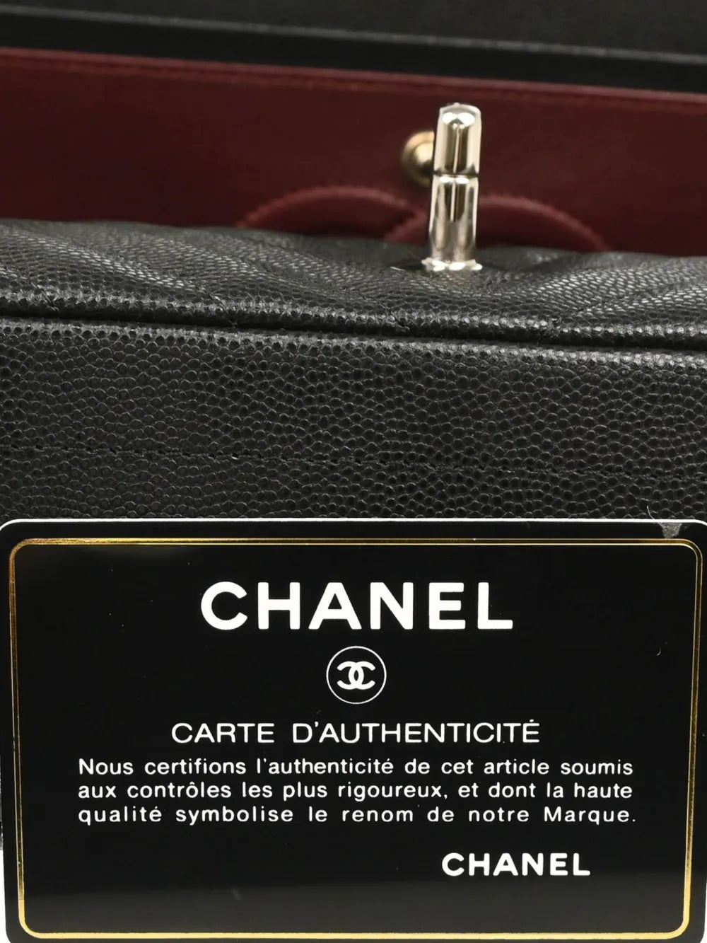 Chanel Pre Owned 2017 Medium Classic Double Flap Shoulder Bag — Same as shown — Size One Size — Lifestyle View