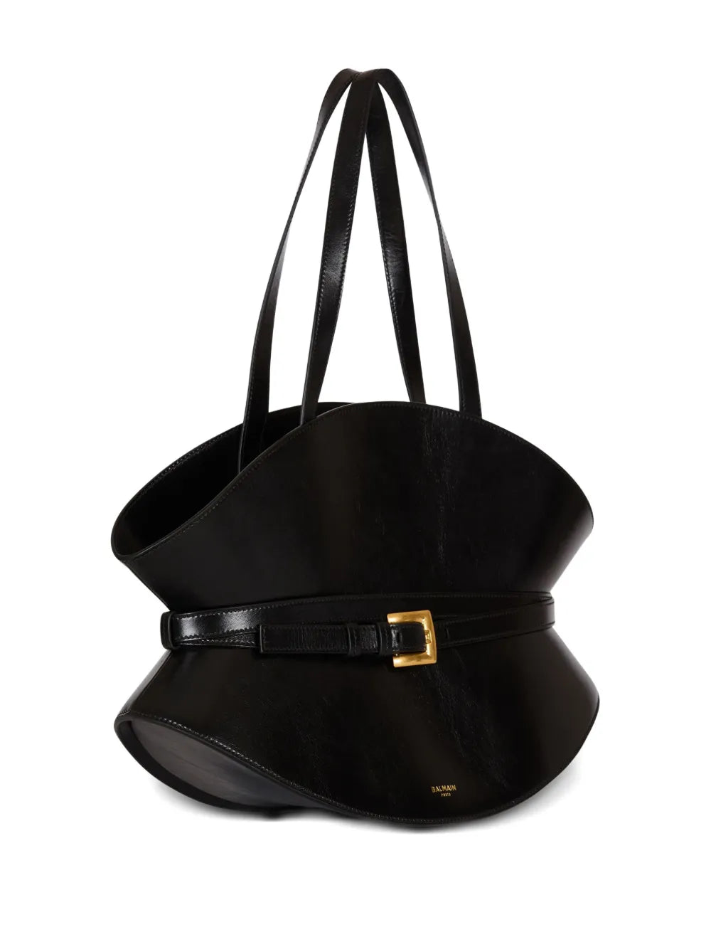 Balmain Medium Shuffle Shoulder Bag — Same as shown — Size One Size — Back View