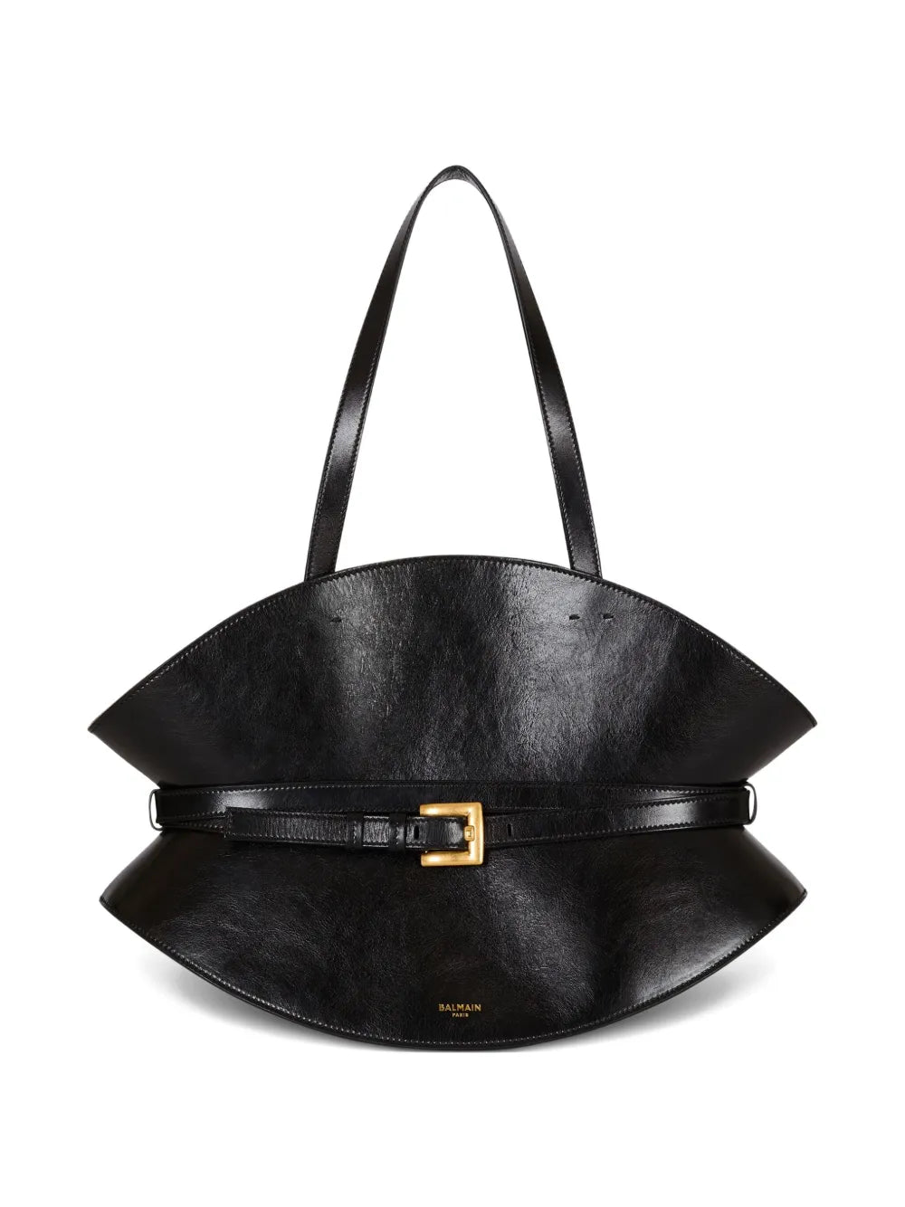 Balmain Medium Shuffle Shoulder Bag — Same as shown — Size One Size — Front View