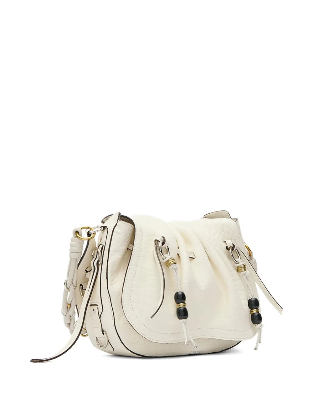 Isabel Marant Bolton Leather Shoulder Bag — Same as shown — Size One Size — Top View