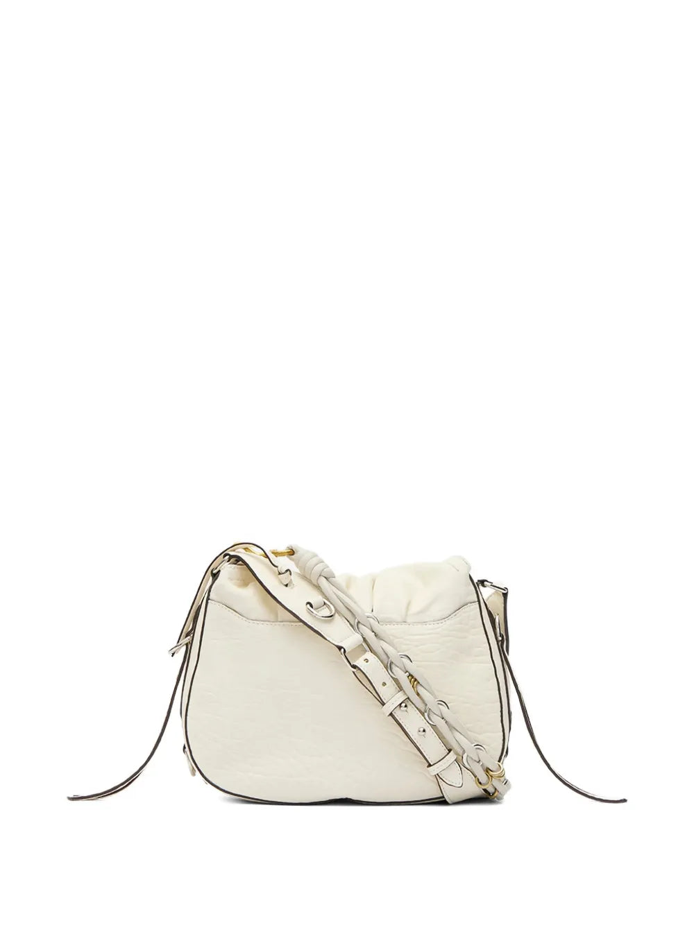 Isabel Marant Bolton Leather Shoulder Bag — Same as shown — Size One Size — Back View