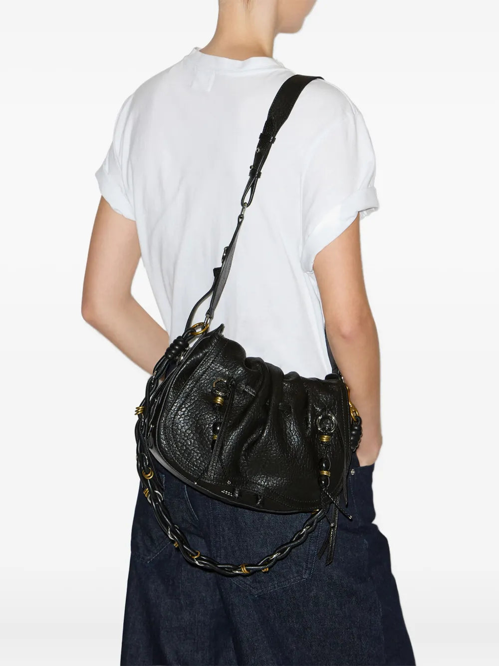 Isabel Marant Bolton Shoulder Bag — Same as shown — Size One Size — Side View