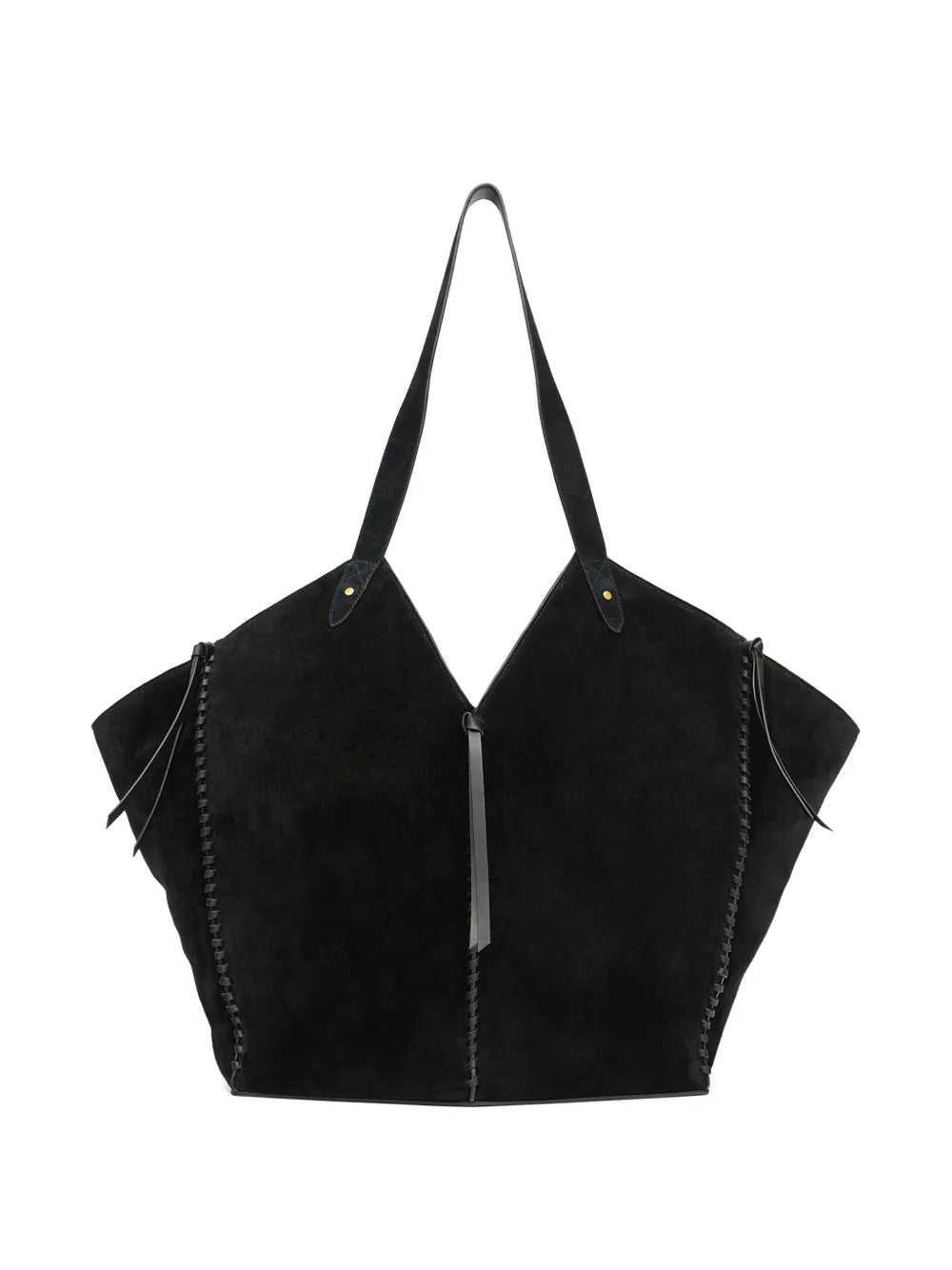 Isabel Marant Tampa Leather Shoulder Bag — Same as shown — Size One Size — Back View