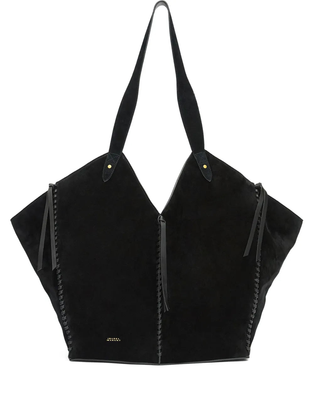 Isabel Marant Tampa Leather Shoulder Bag — Same as shown — Size One Size — Front View