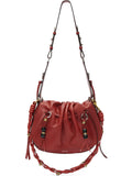 Isabel Marant Bolton Pleated Drawstring Shoulder Bag — Same as shown — Size One Size — Front View
