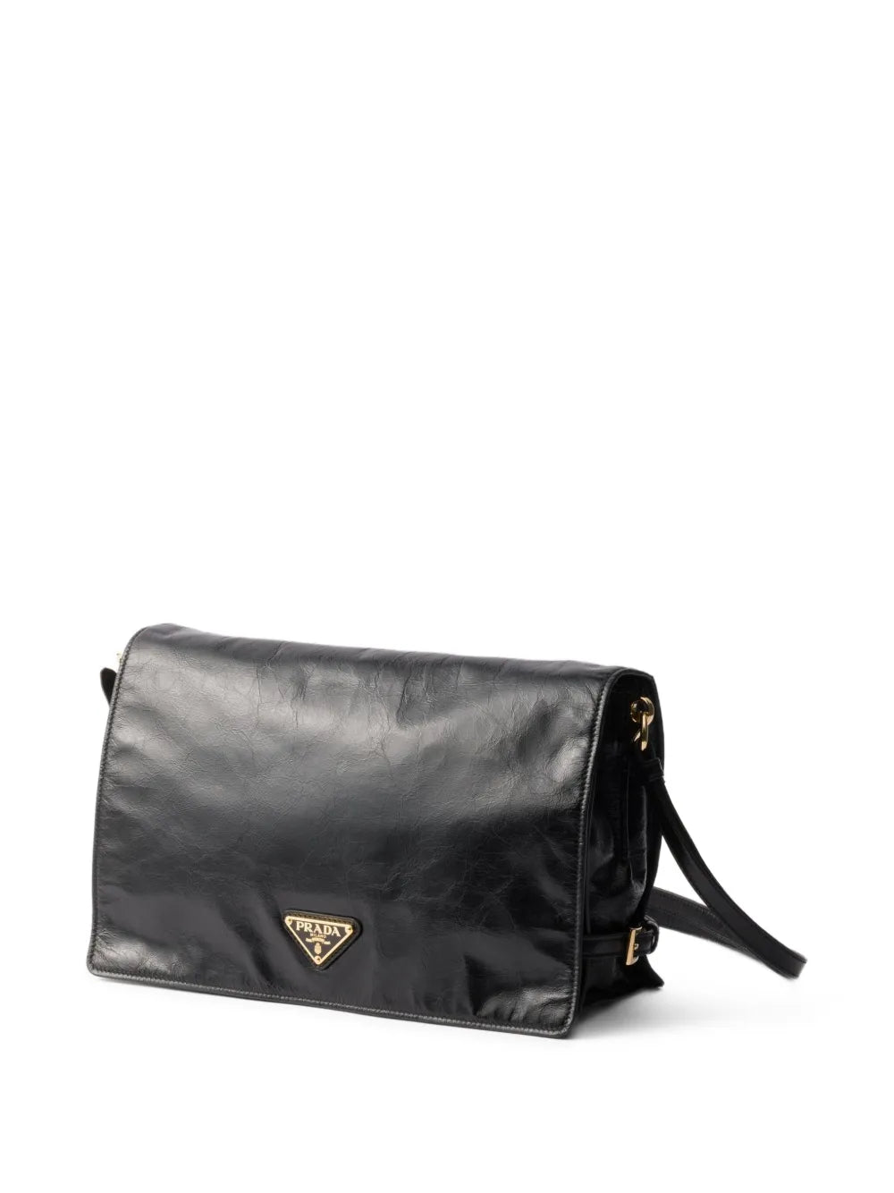 Prada Medium Leather Shoulder Bag — Same as shown — Size One Size — Back View