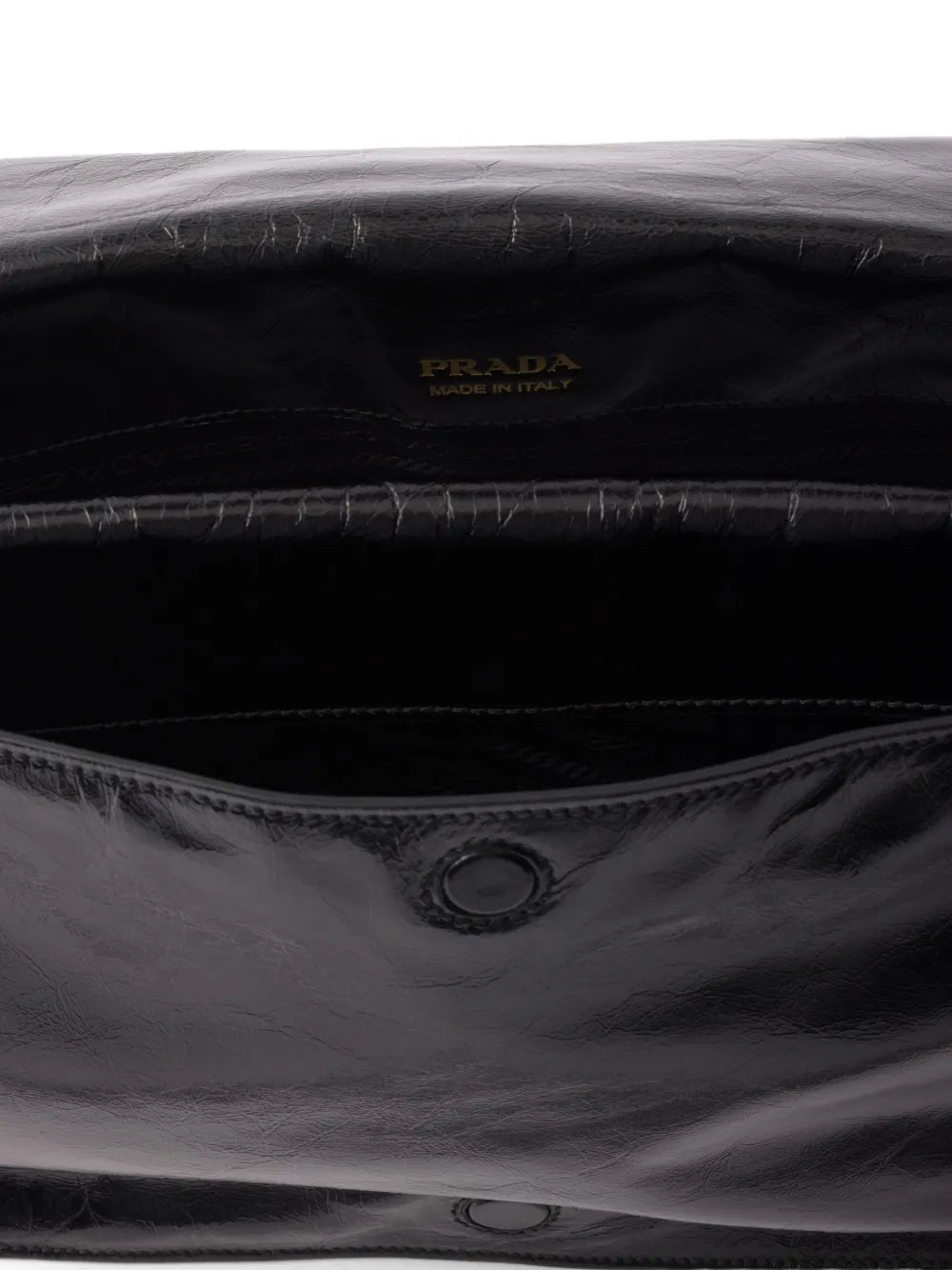 Prada Medium Leather Shoulder Bag — Same as shown — Size One Size — Detail View