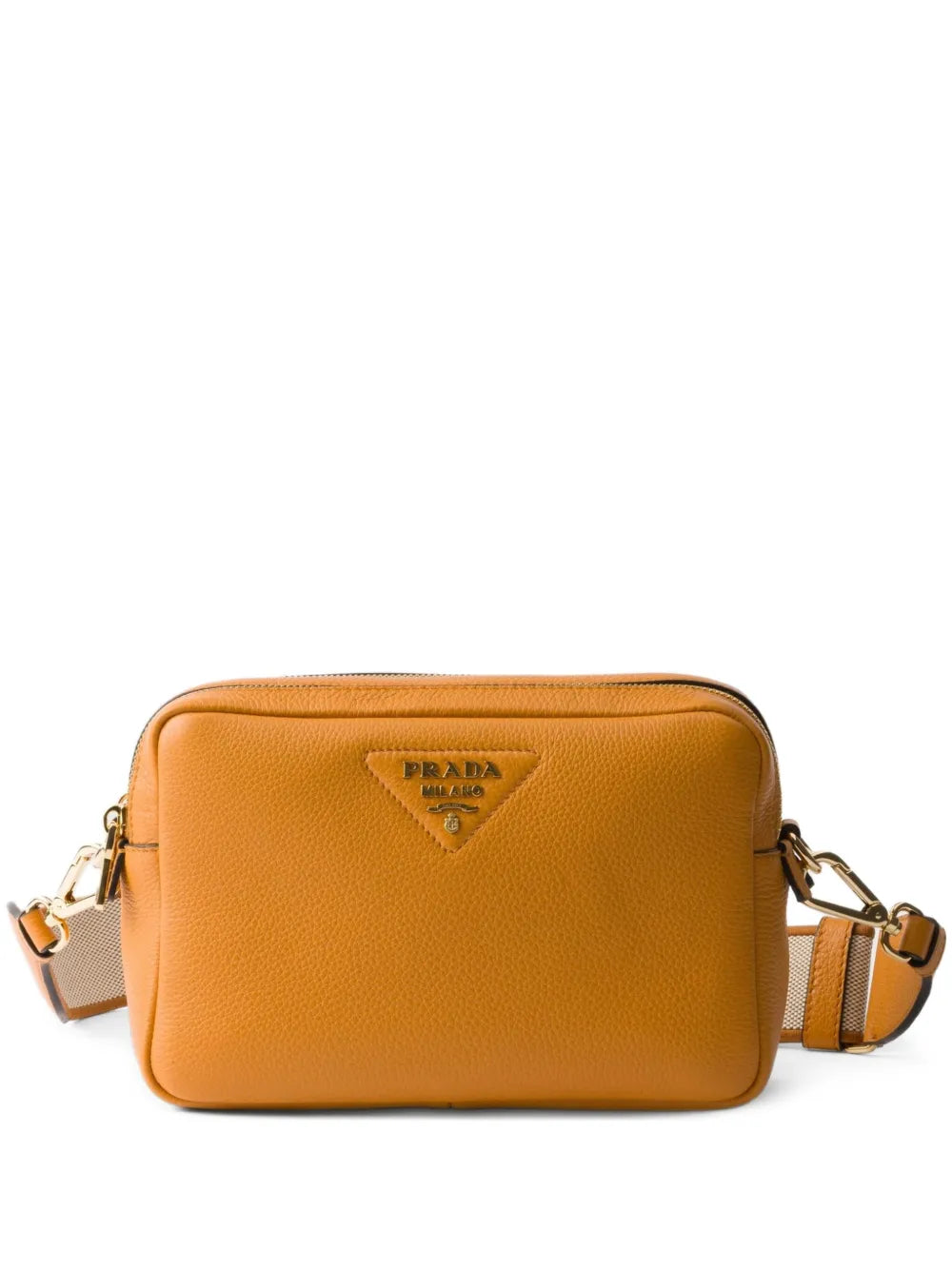 Prada Small Leather Shoulder Bag — Same as shown — Size One Size — Front View