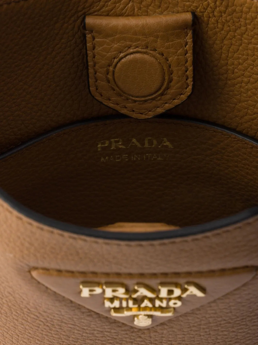 Prada Mini Leather Shoulder Bag — Same as shown — Size One Size — Top View