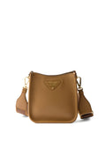 Prada Mini Leather Shoulder Bag — Same as shown — Size One Size — Front View