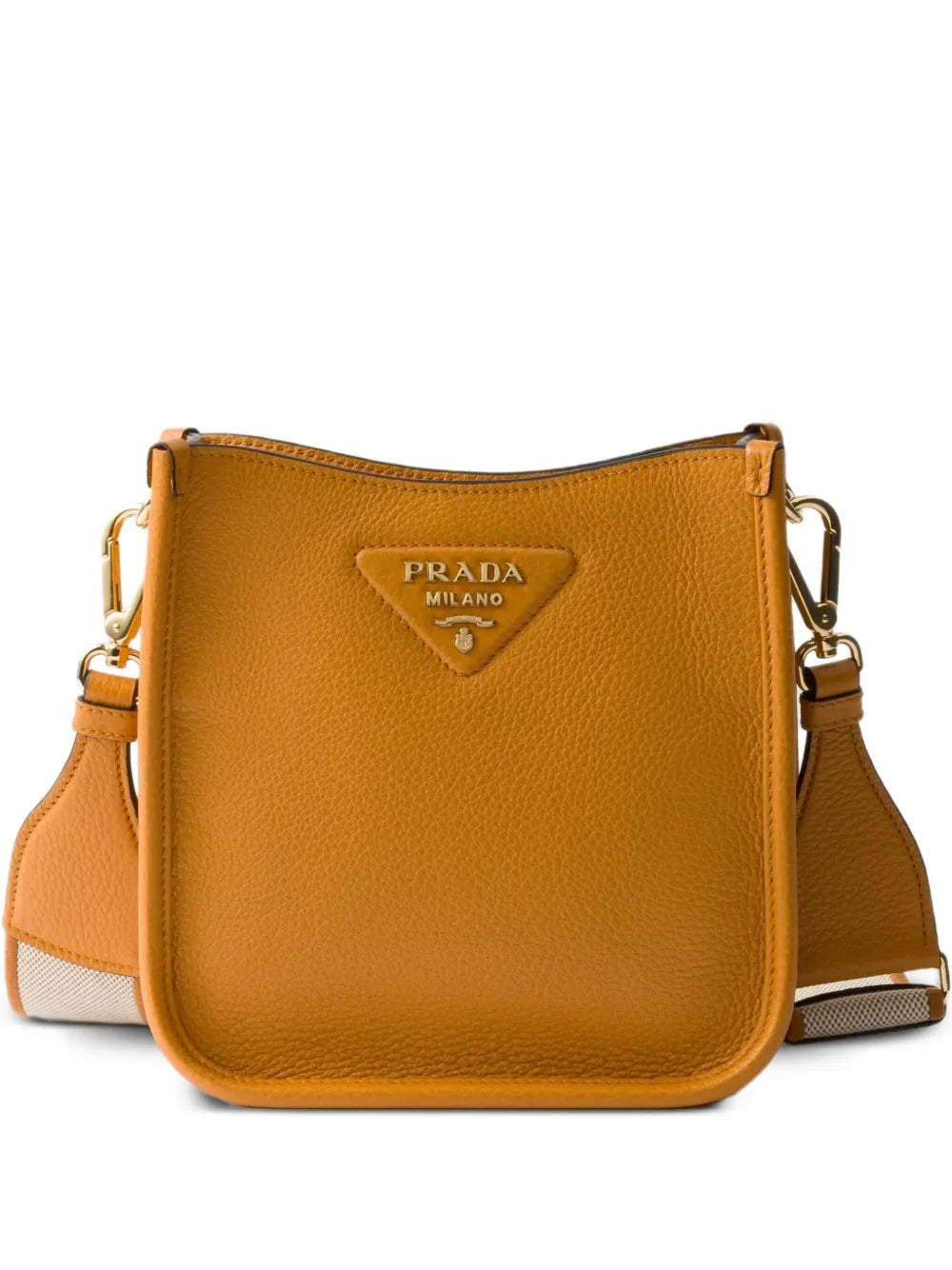 Prada Mini Leather Shoulder Bag — Same as shown — Size One Size — Front View