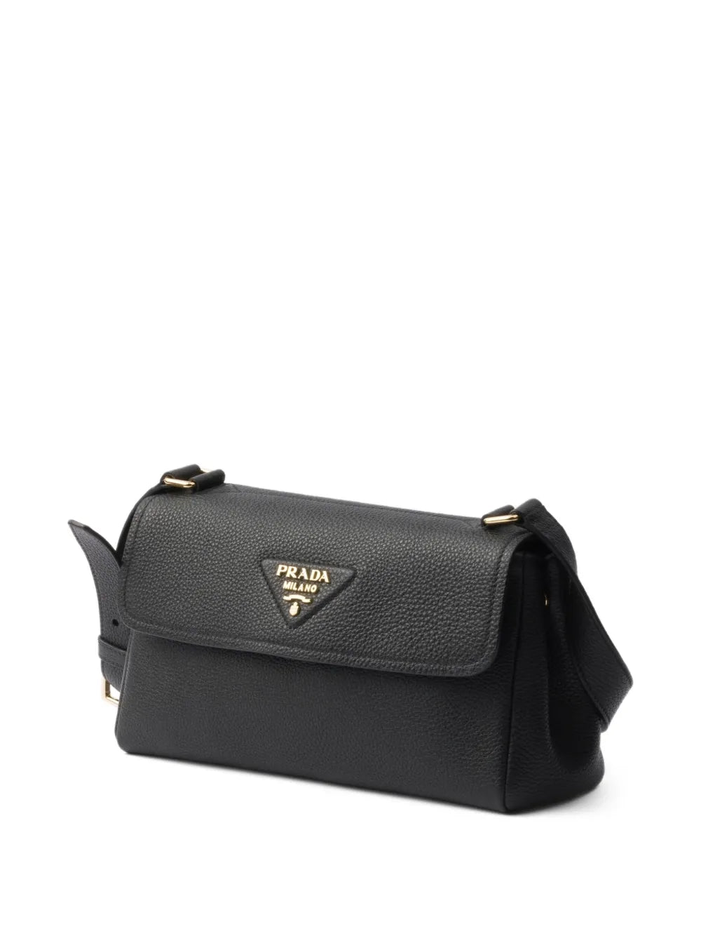 Prada Small Leather Shoulder Bag — Same as shown — Size One Size — Back View