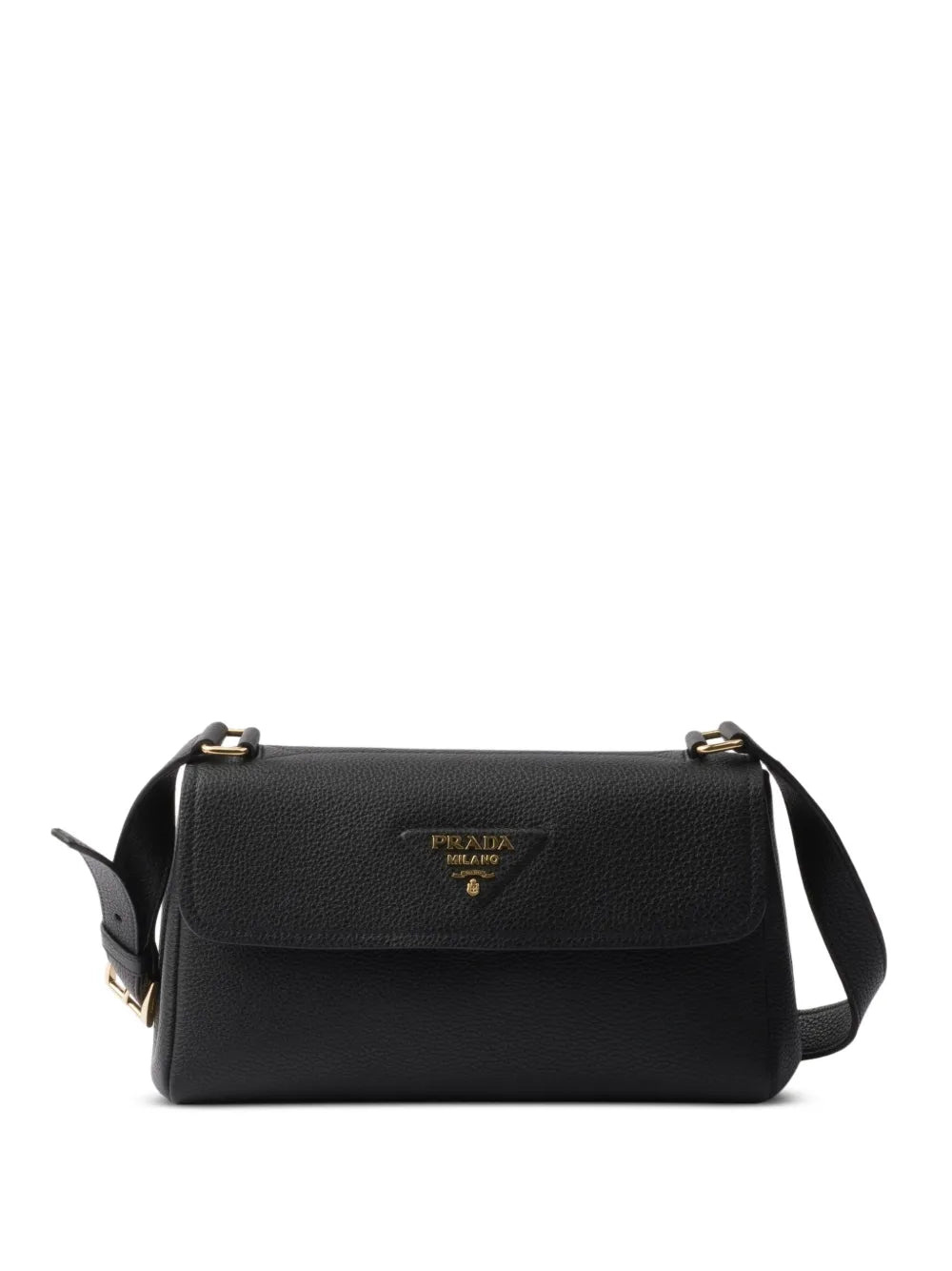 Prada Small Leather Shoulder Bag — Same as shown — Size One Size — Front View