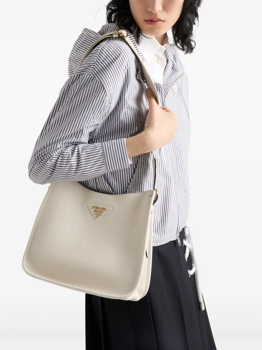 Prada Medium Leather Bag — Same as shown — Size One Size — Side View