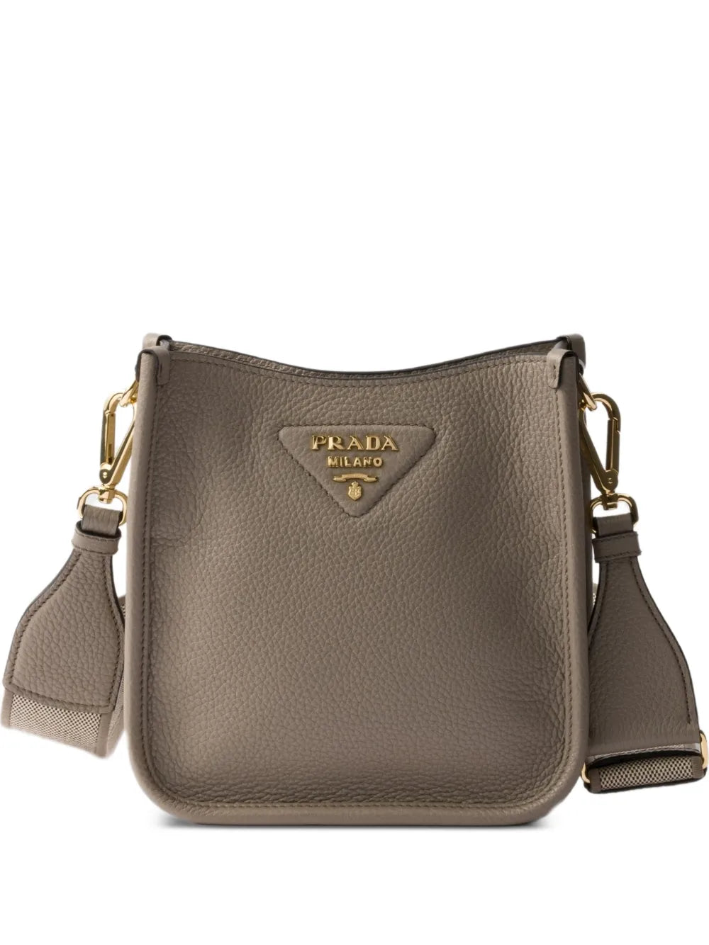 Prada Mini Leather Shoulder Bag — Same as shown — Size One Size — Front View