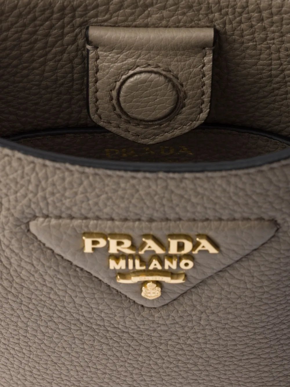 Prada Mini Leather Shoulder Bag — Same as shown — Size One Size — Top View