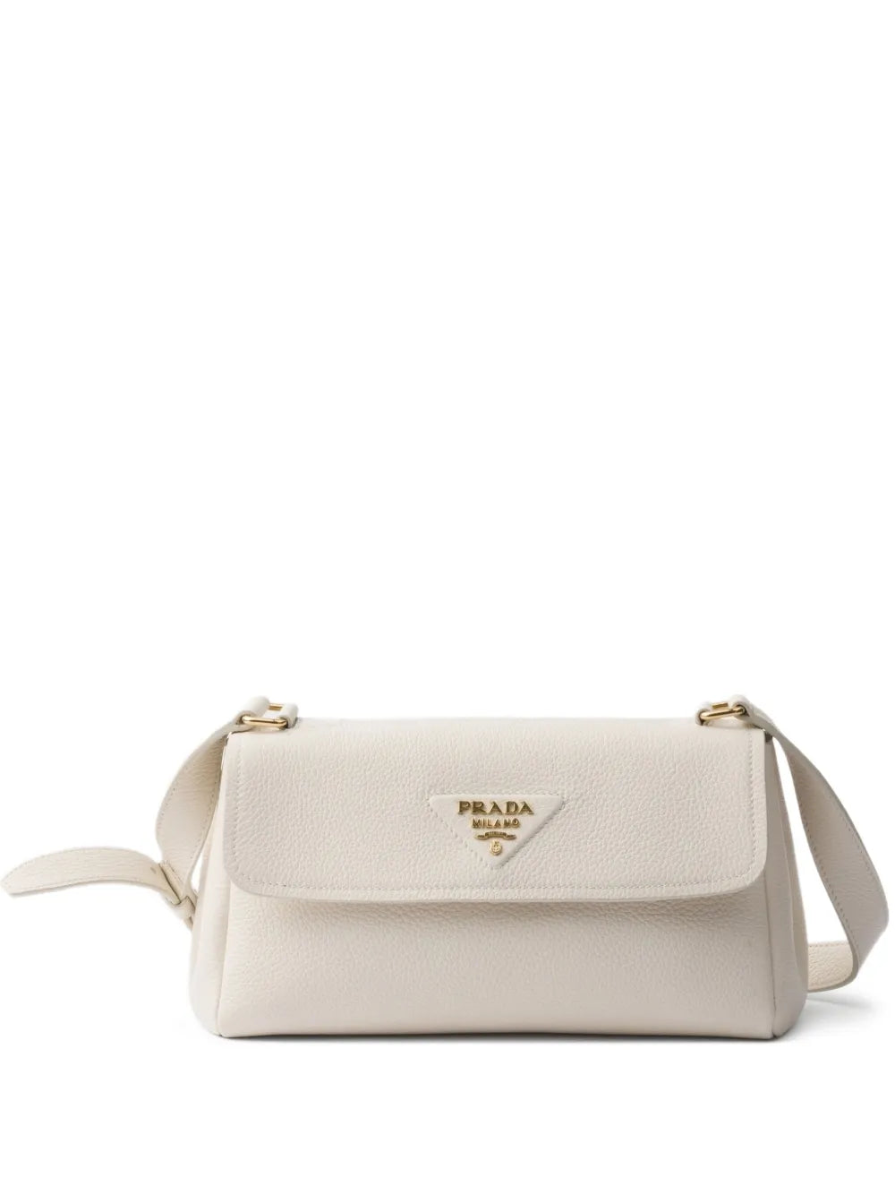 Prada Small Leather Shoulder Bag — Same as shown — Size One Size — Front View