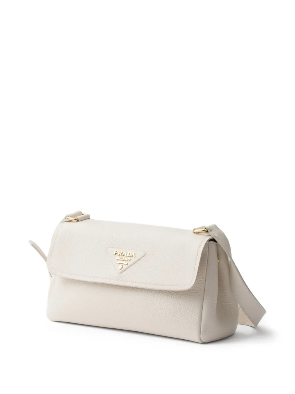 Prada Small Leather Shoulder Bag — Same as shown — Size One Size — Back View