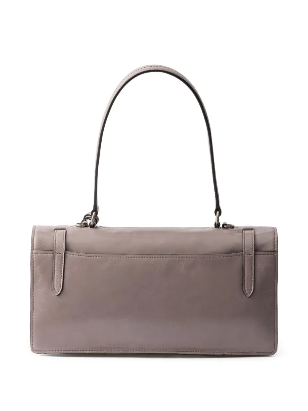 Prada Medium Leather Shoulder Bag — Same as shown — Size One Size — Side View