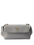 Prada Small Leather Shoulder Bag — Same as shown — Size One Size — Front View