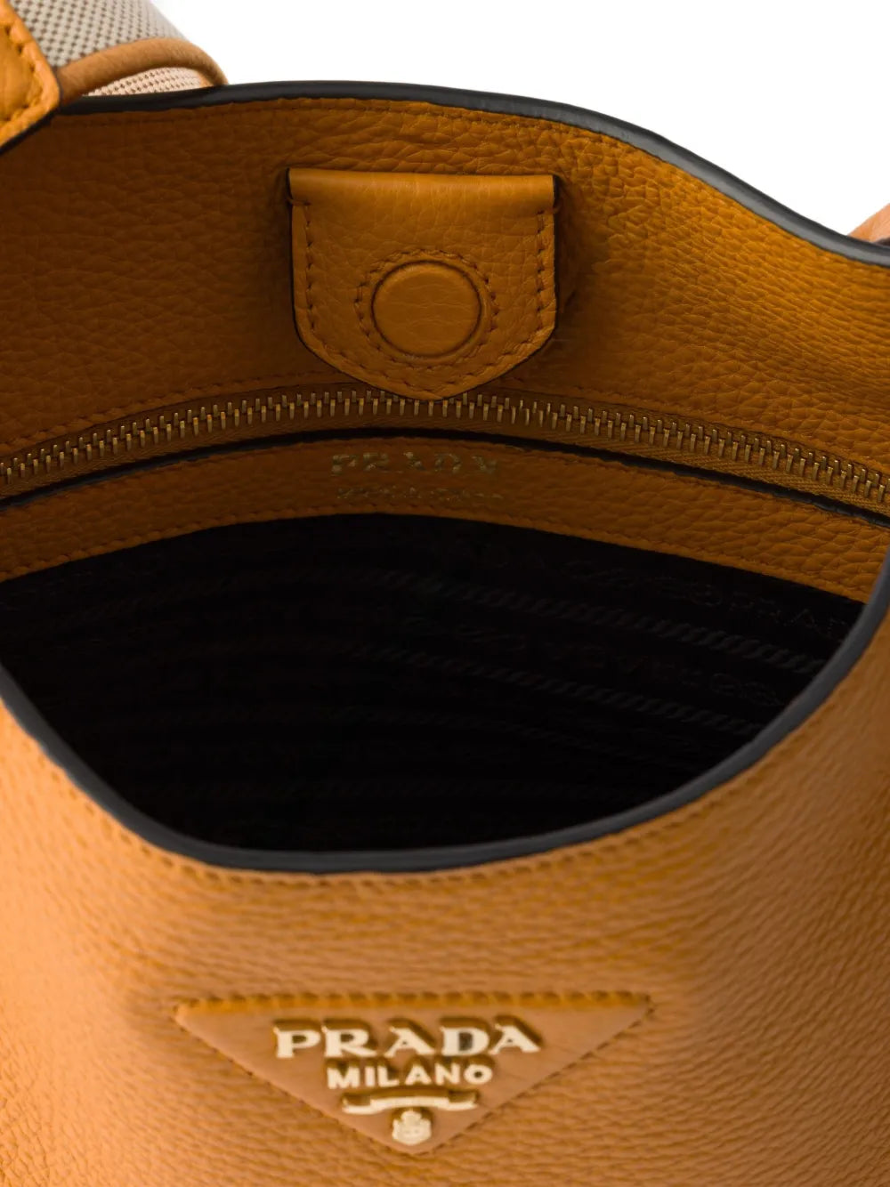 Prada Medium Leather Shoulder Bag — Same as shown — Size One Size — Detail View