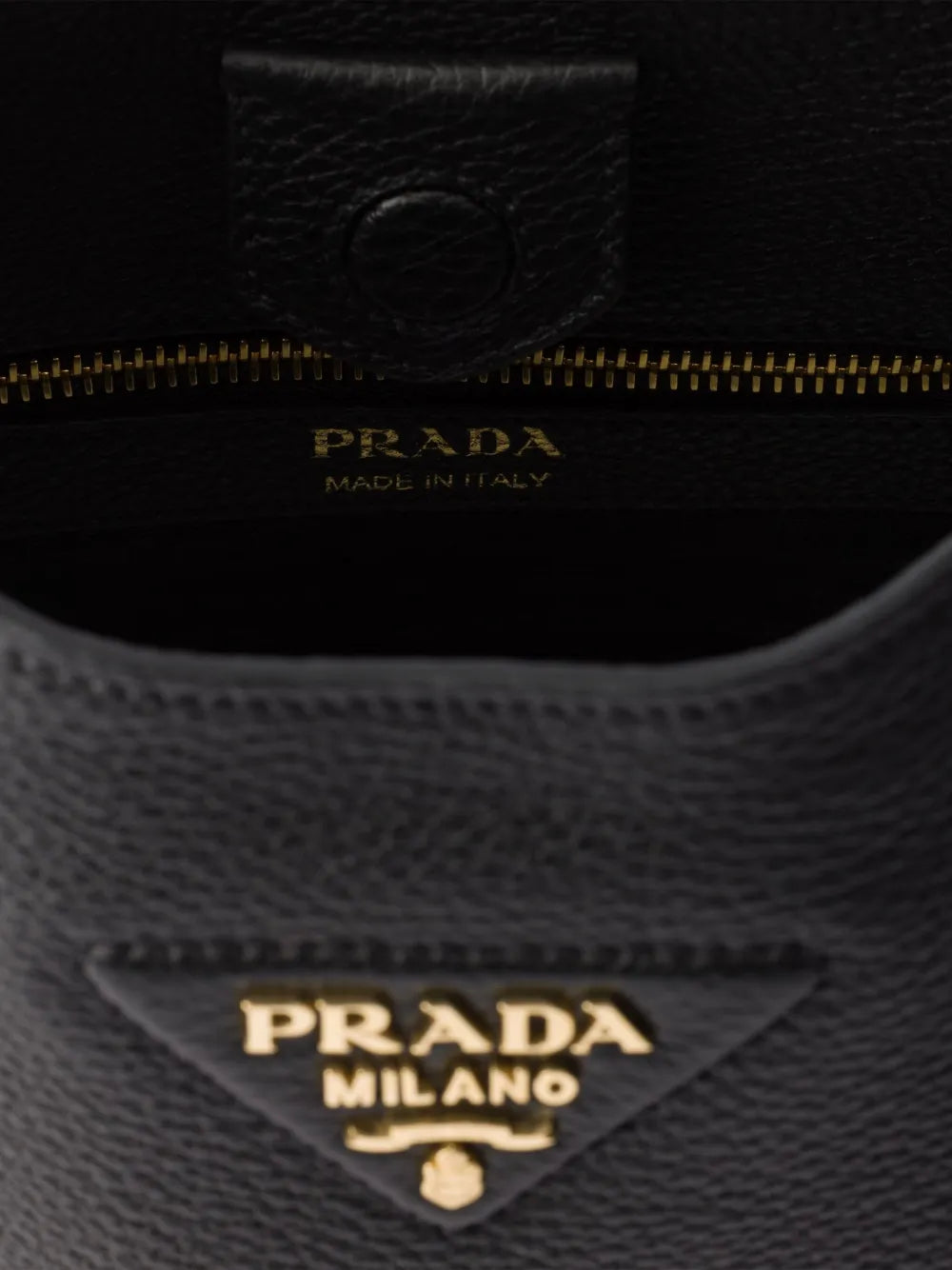 Prada Medium Leather Bag — Same as shown — Size One Size — Detail View
