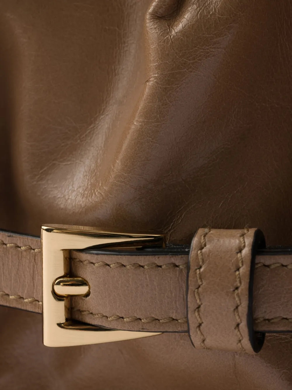 Prada Medium Leather Shoulder Bag — Same as shown — Size One Size — Top View