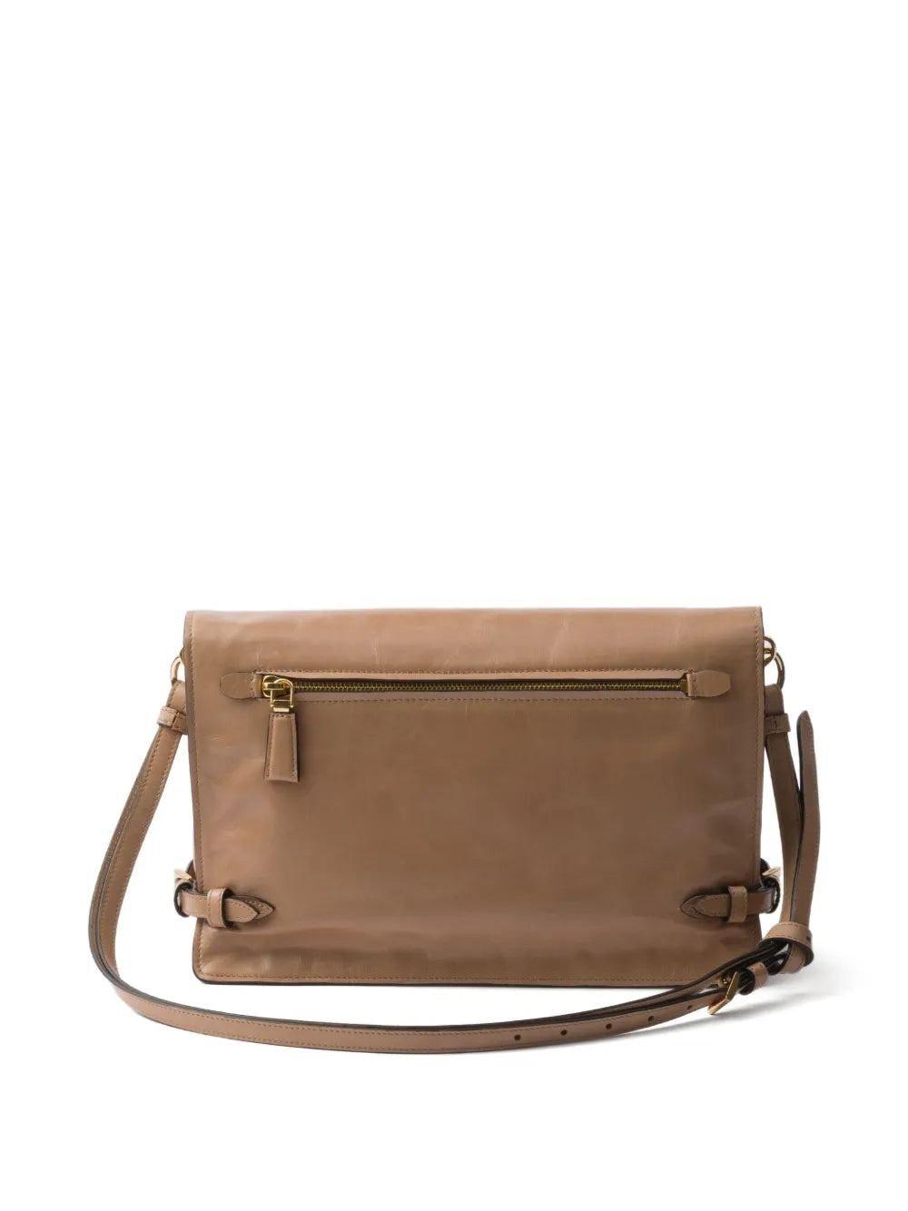 Prada Medium Leather Shoulder Bag — Same as shown — Size One Size — Side View