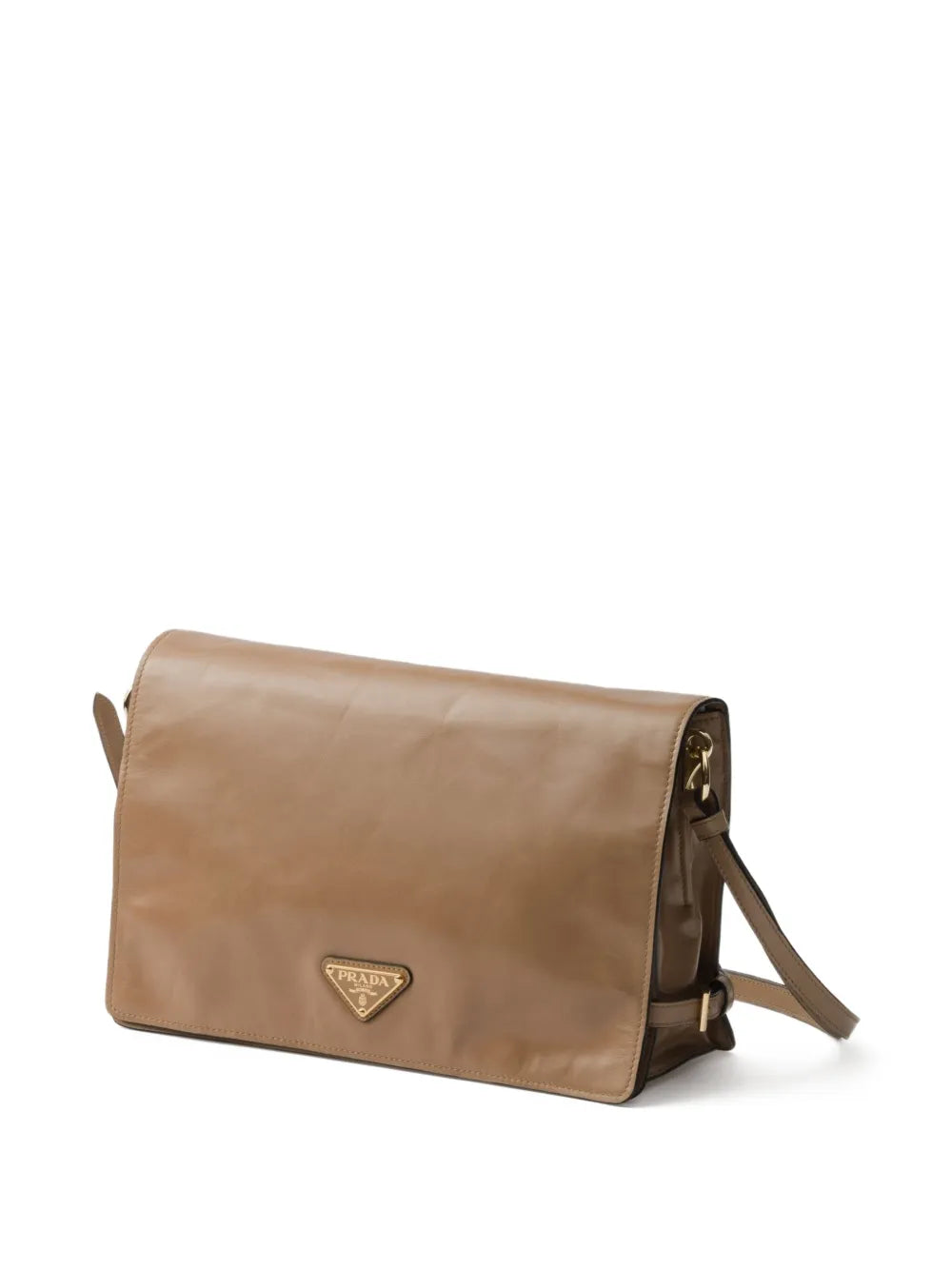Prada Medium Leather Shoulder Bag — Same as shown — Size One Size — Back View