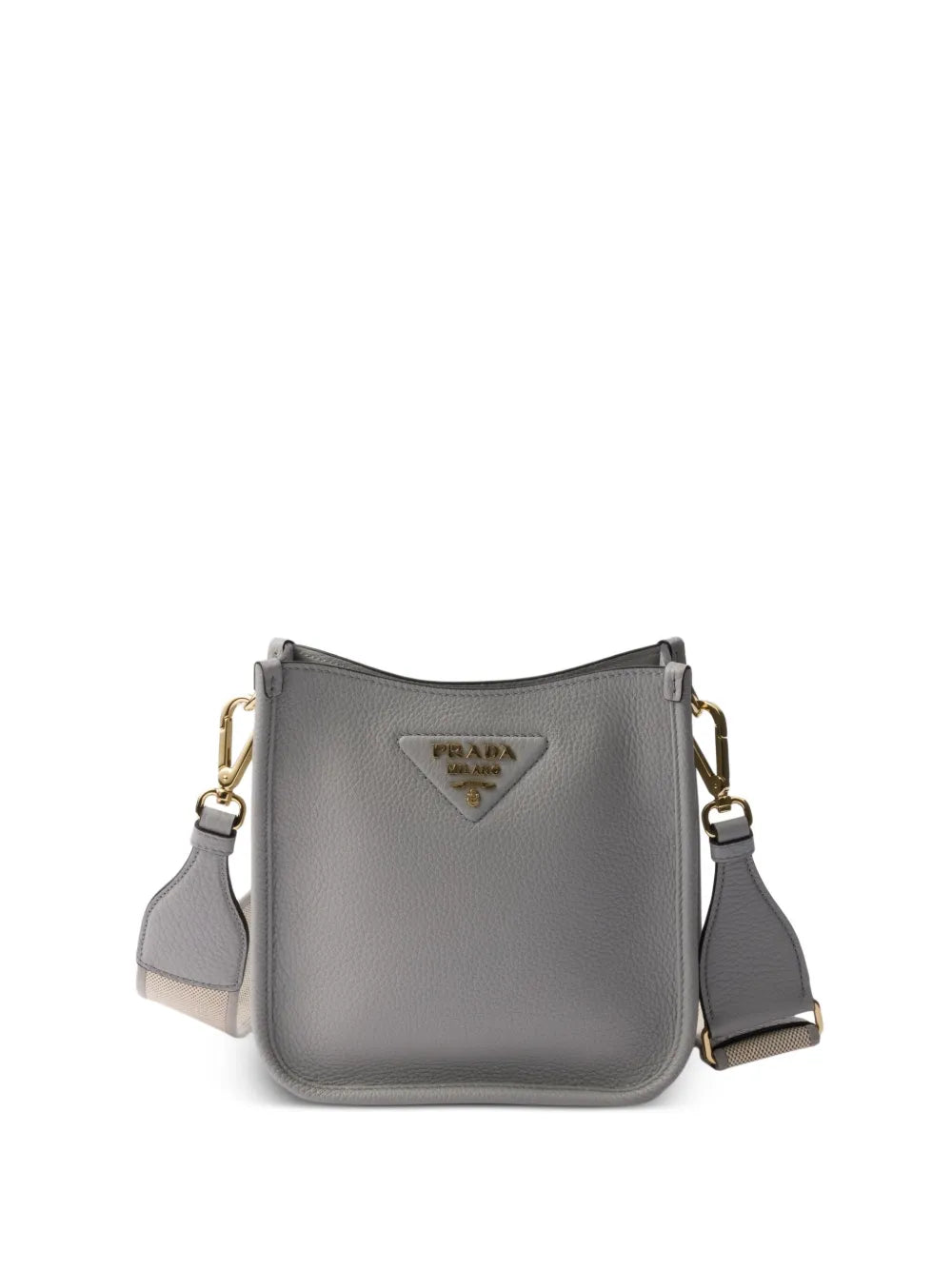Prada Mini Leather Shoulder Bag — Same as shown — Size One Size — Front View