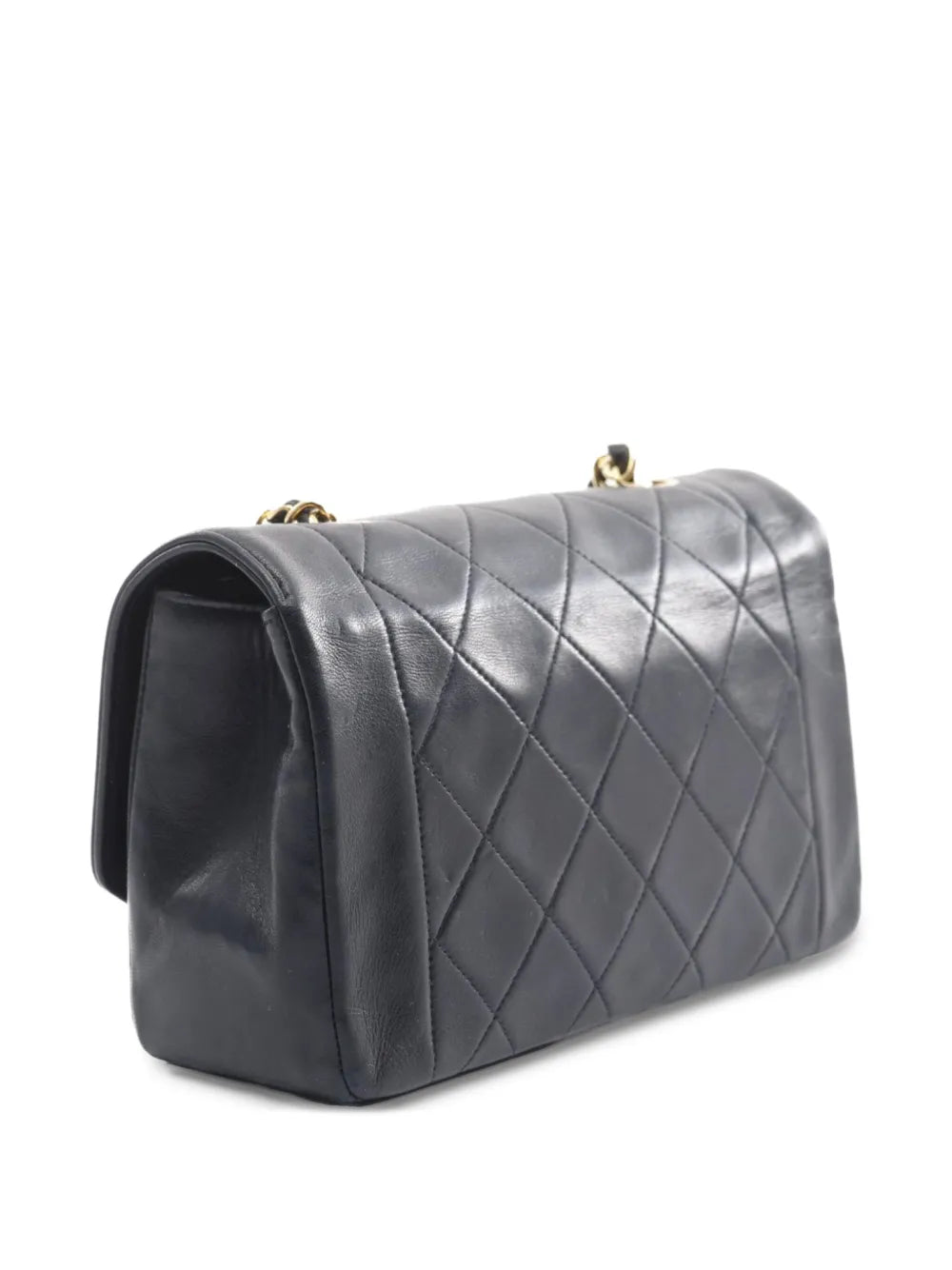 Chanel Pre Owned 1991 1994 Diana Flab Shoulder Bag — Same as shown — Size One Size — Side View