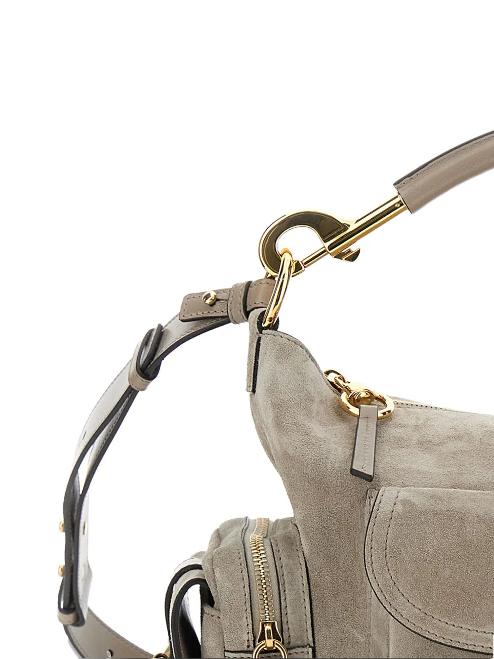 Chloe Suede Camera Bag — Same as shown — Size One Size — Detail View