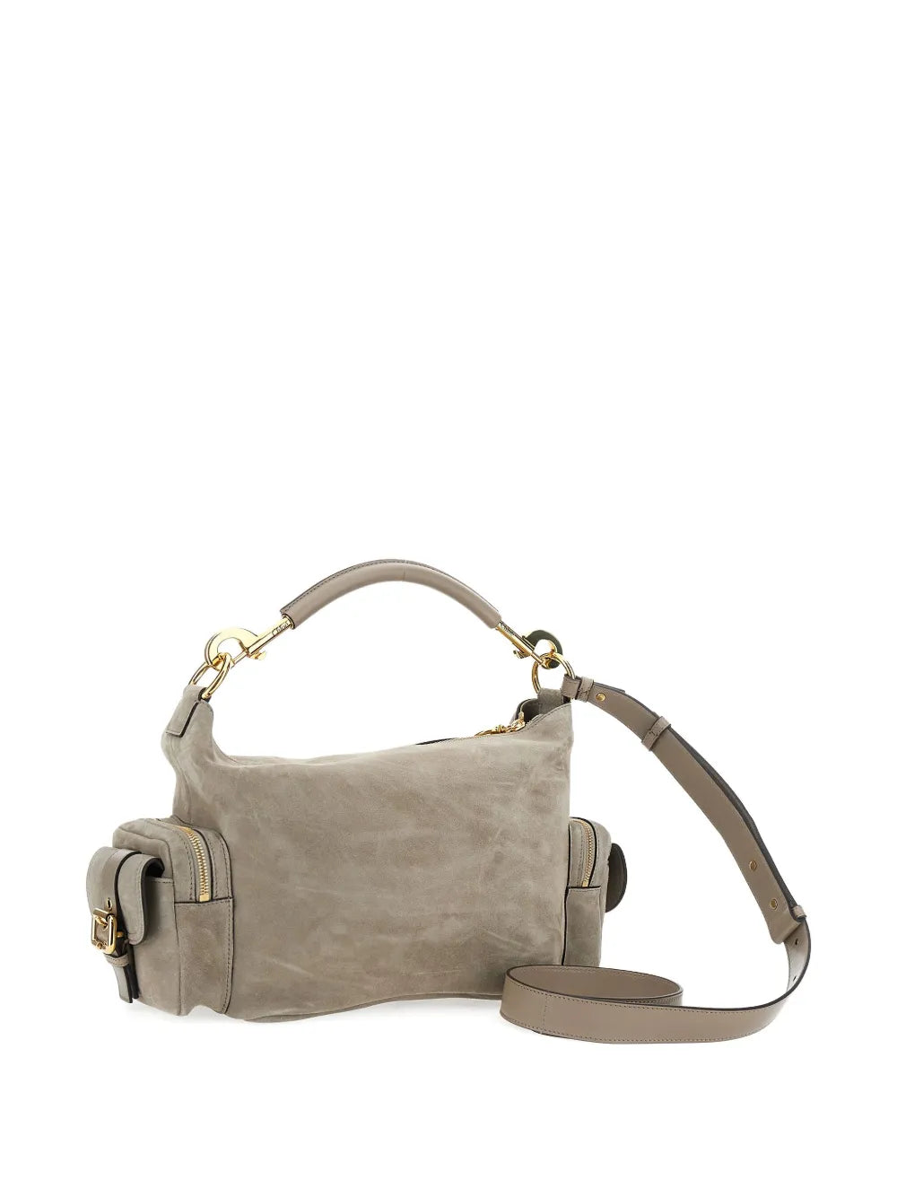 Chloe Suede Camera Bag — Same as shown — Size One Size — Back View