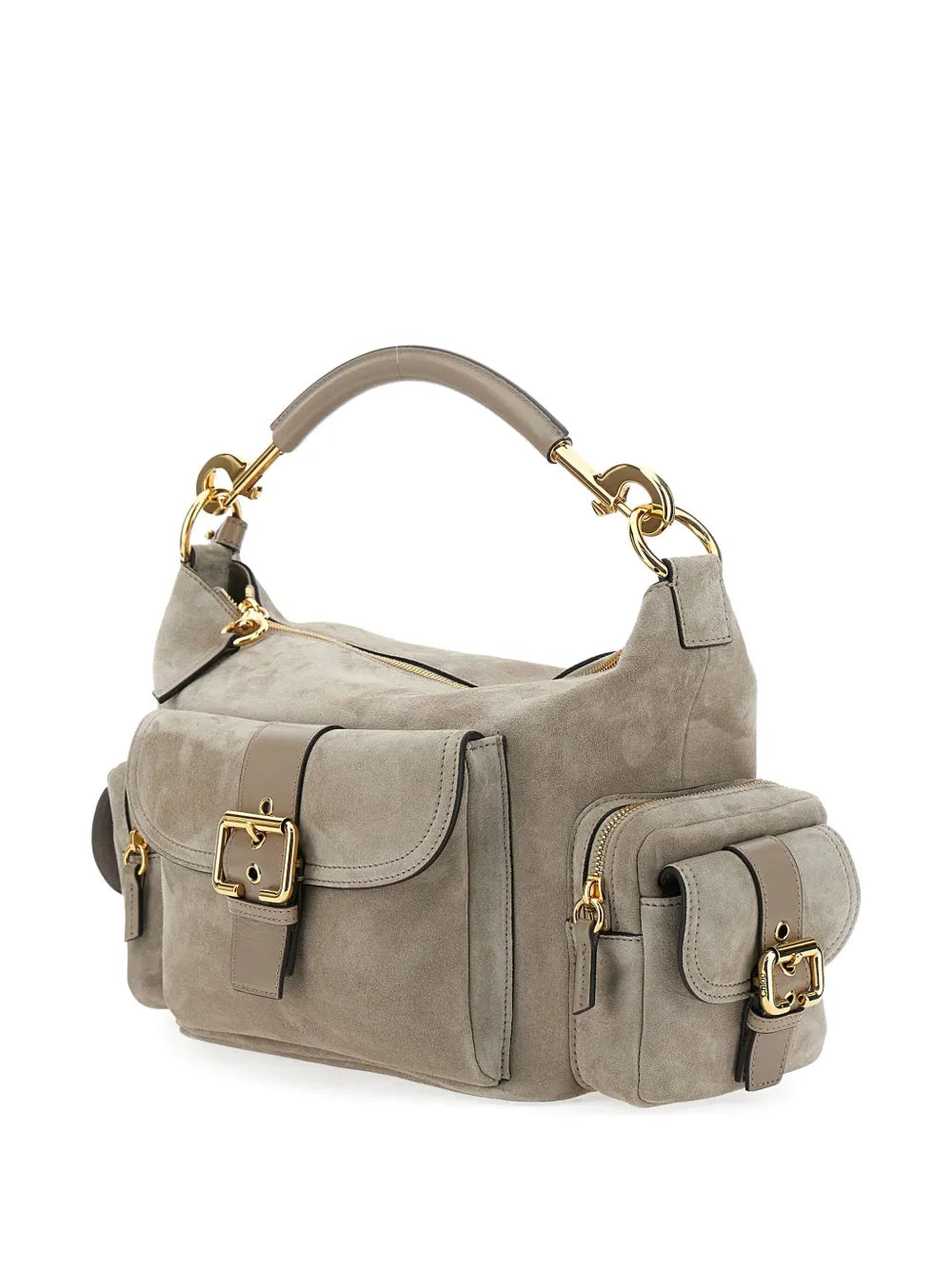 Chloe Suede Camera Bag — Same as shown — Size One Size — Top View