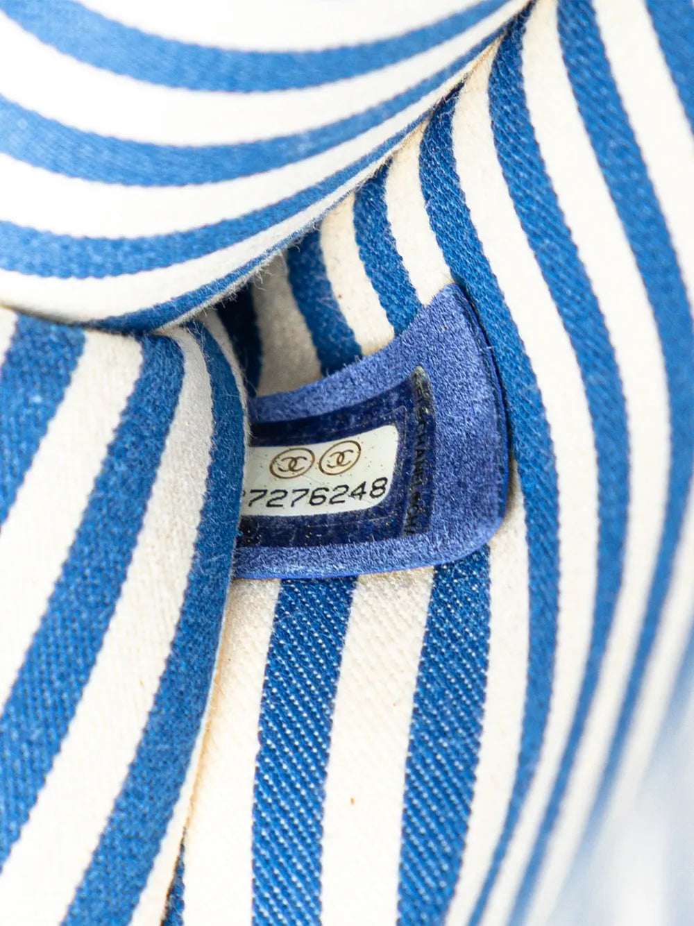 Chanel Pre Owned 2019 Chevron Calfskin Coco Envelope Shoulder Bag — Same as shown — Size One Size — Detail View