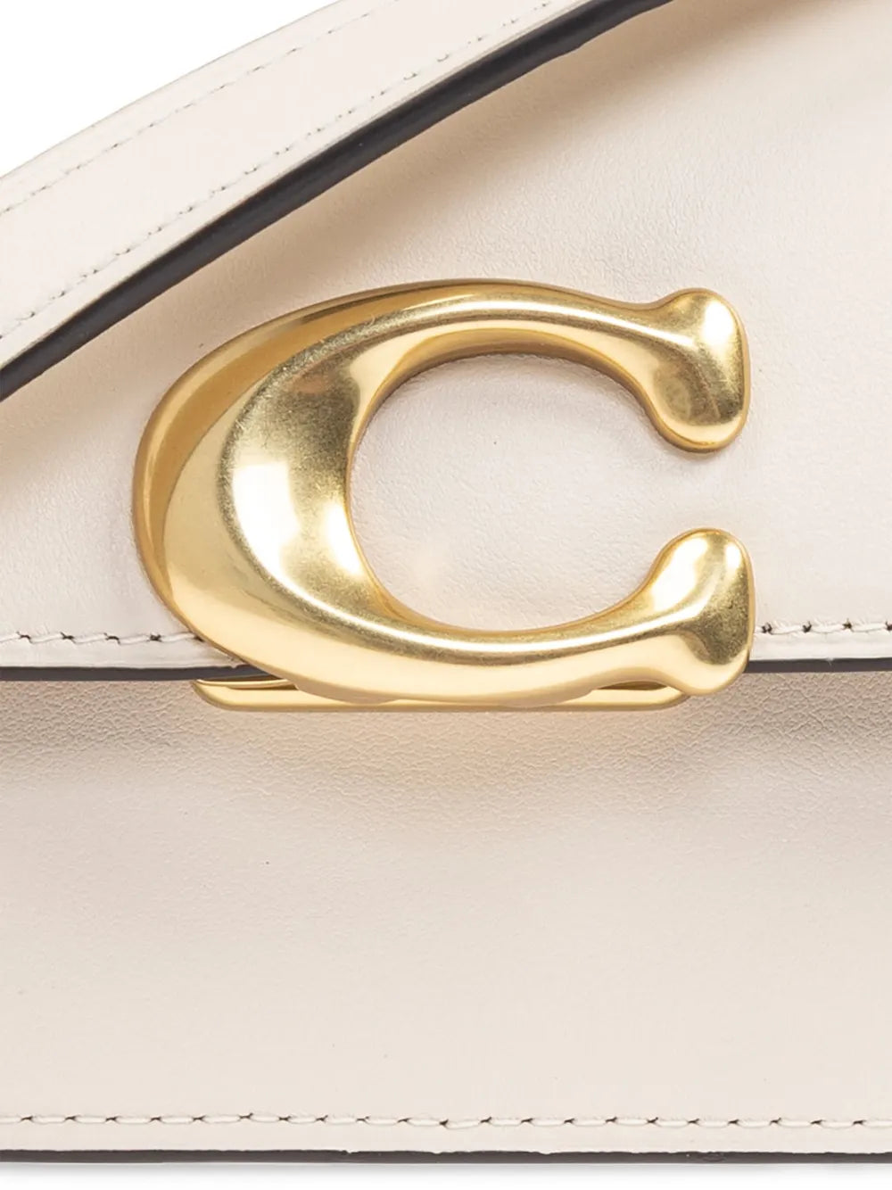 Coach Logo Plaque Shoulder Bag — Same as shown — Size One Size — Detail View