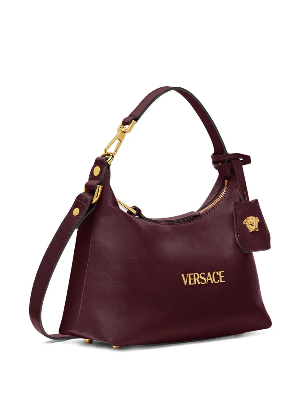 Versace Logo Lettering Shoulder Bag — Same as shown — Size One Size — Back View
