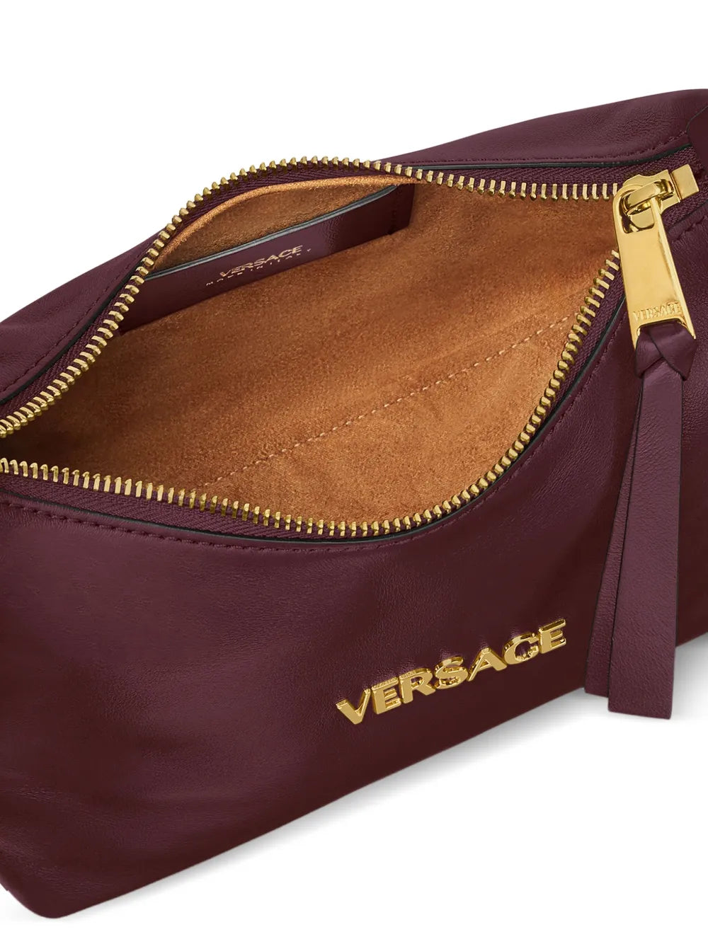 Versace Logo Lettering Shoulder Bag — Same as shown — Size One Size — Top View