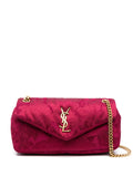 Saint Laurent Small Calypso Shoulder Bag — Same as shown — Size One Size — Front View