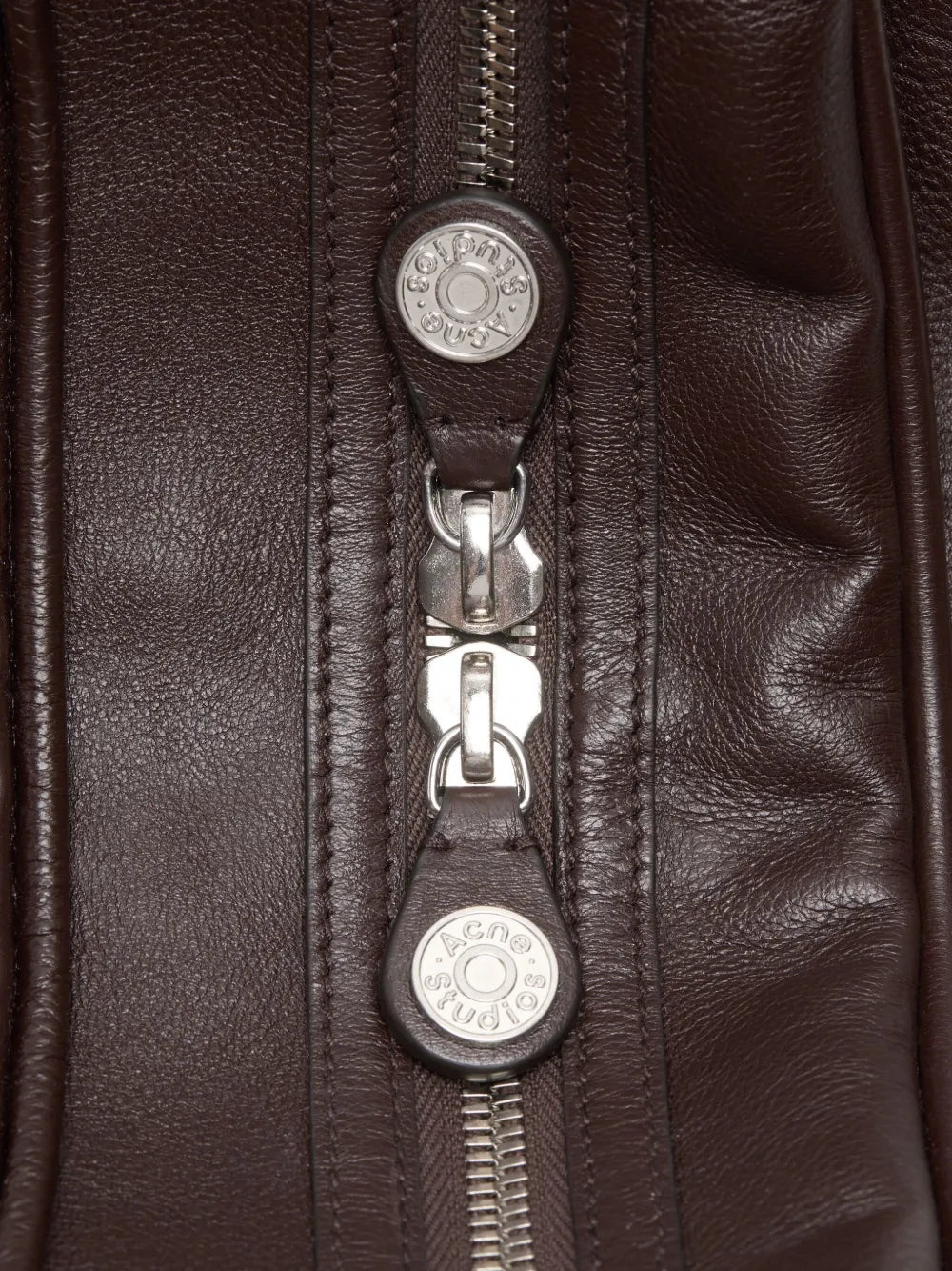 Acne Studios Camero Leather Shoulder Bag — Same as shown — Size One Size — Detail View