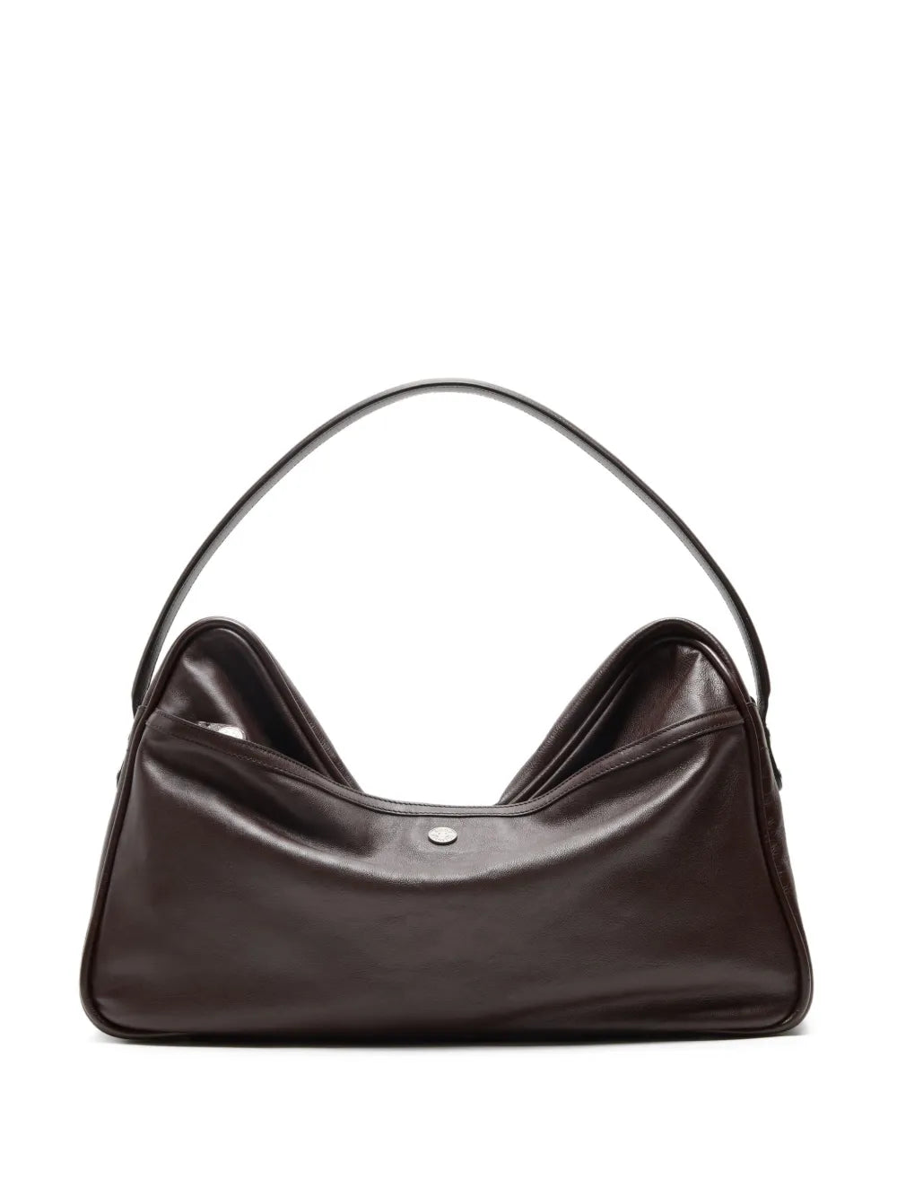 Acne Studios Camero Leather Shoulder Bag — Same as shown — Size One Size — Side View