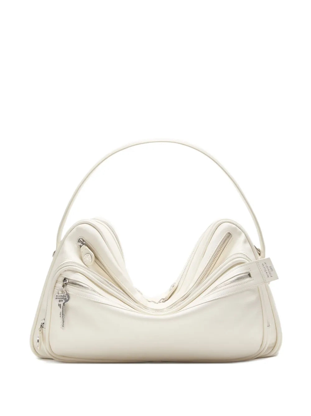 Acne Studios Camero Leather Shoulder Bag — Same as shown — Size One Size — Front View