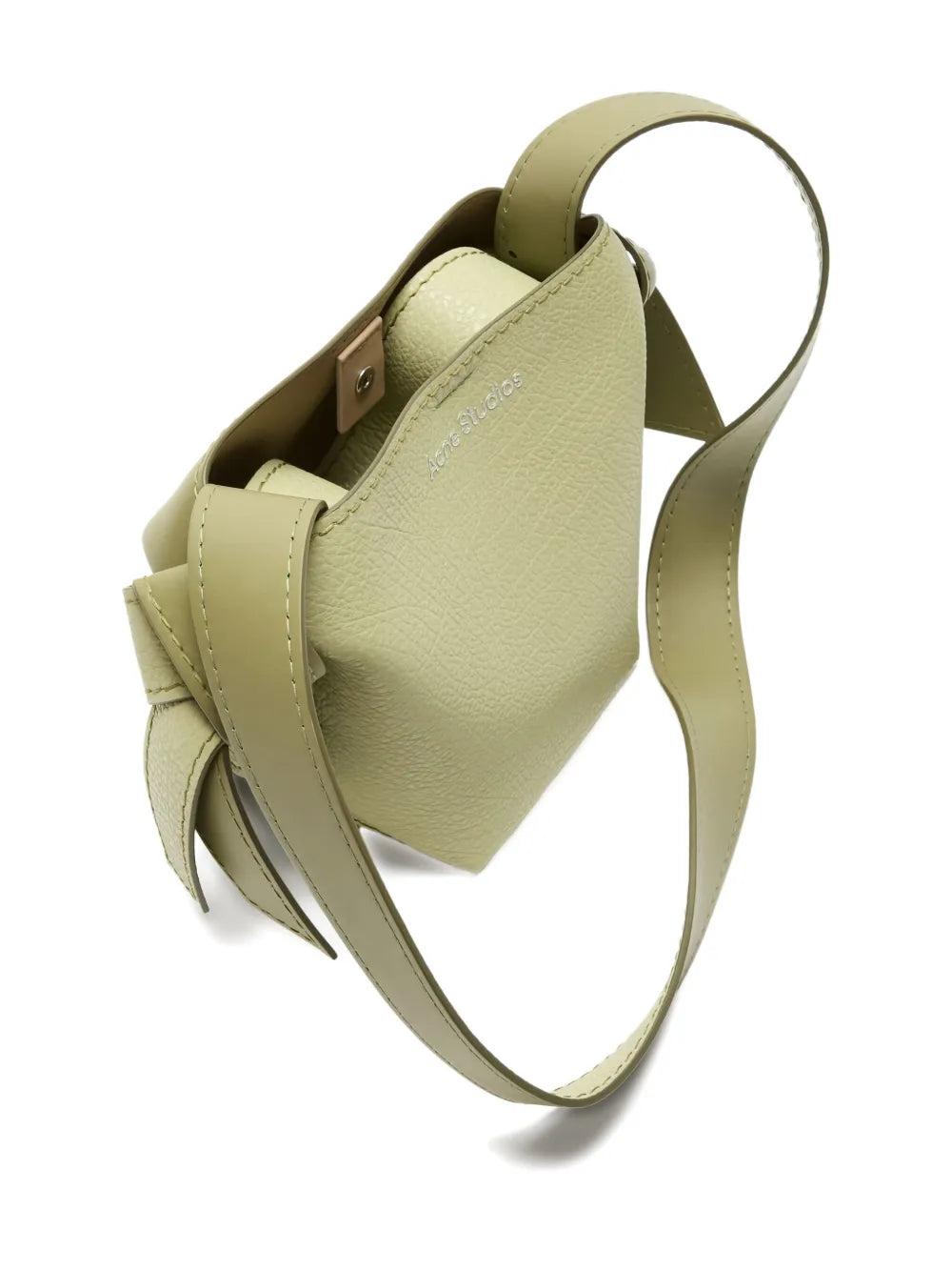 Acne Studios Mini Musubi Leather Shoulder Bag — Same as shown — Size One Size — Back View