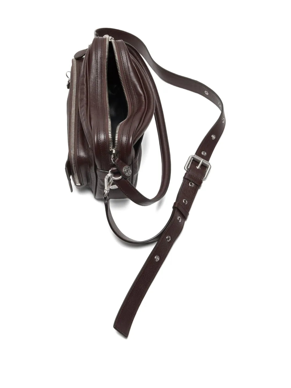 Acne Studios Camero Party Key Charm Leather Shoulder Bag — Same as shown — Size One Size — Back View