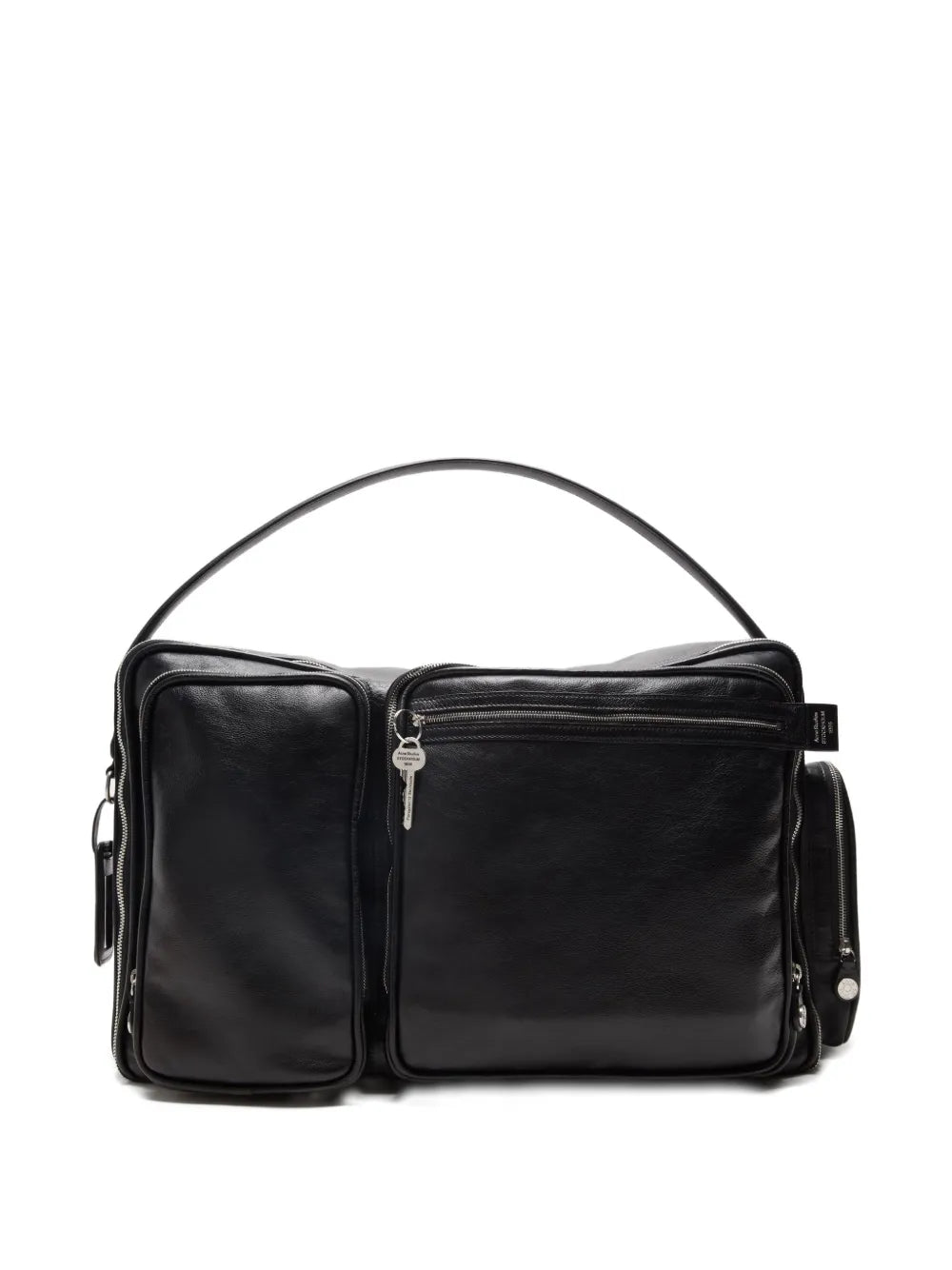 Acne Studios Camero Zip Fastening Leather Shoulder Bag — Same as shown — Size One Size — Side View