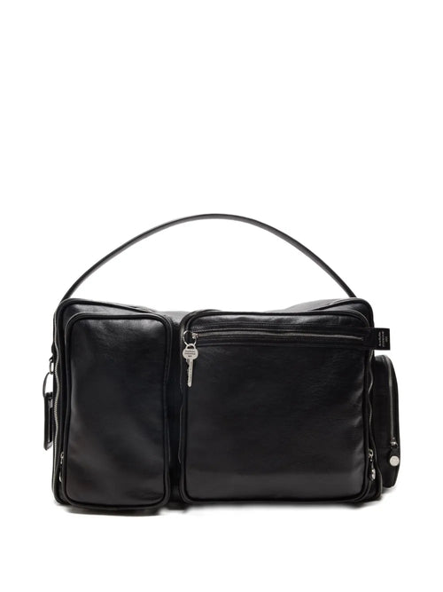 Acne Studios Camero Zip Fastening Leather Shoulder Bag — Same as shown — Size One Size — Side View