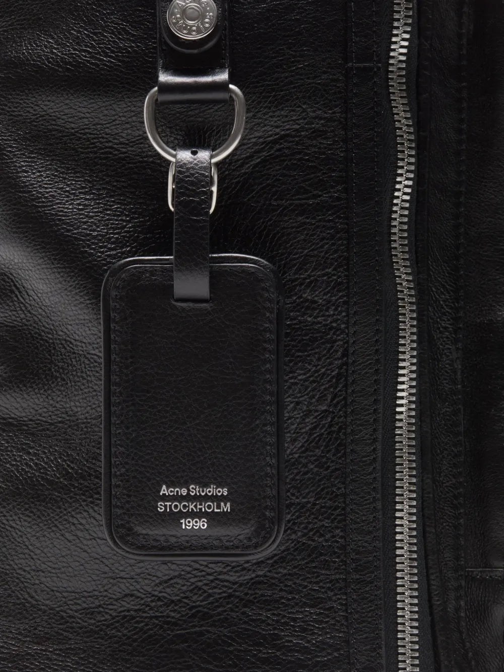 Acne Studios Camero Zip Fastening Leather Shoulder Bag — Same as shown — Size One Size — Detail View