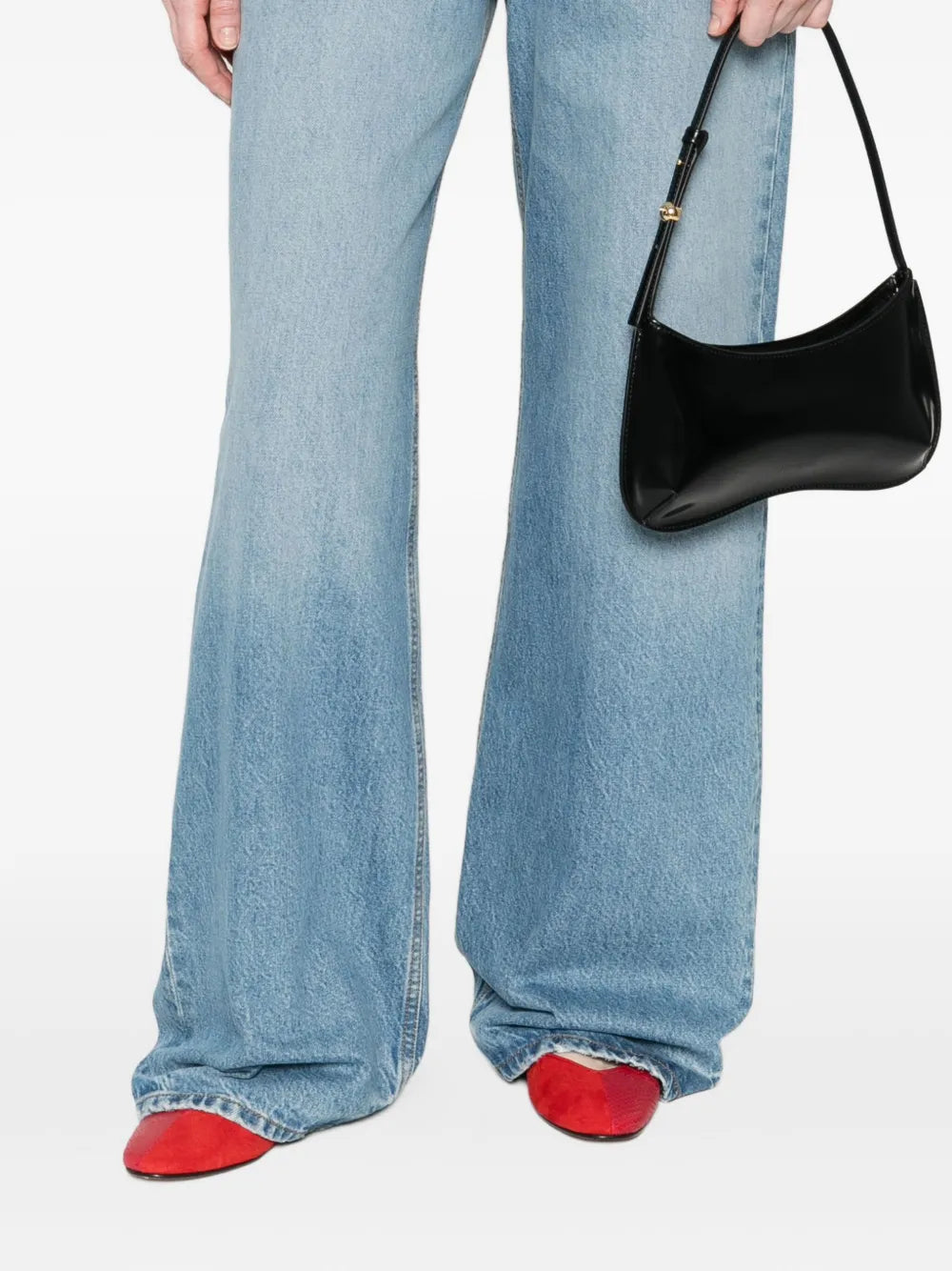 Jacquemus Le Bisou Shoulder Bag — Same as shown — Size One Size — Side View