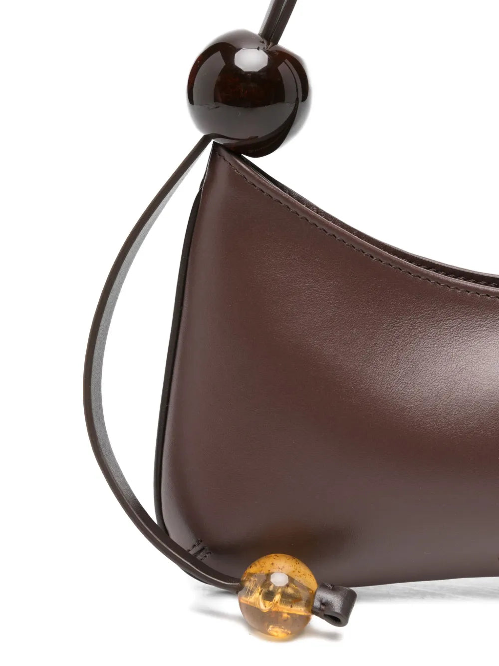 Jacquemus The Bisou Perle Shoulder Bag — Same as shown — Size One Size — Top View